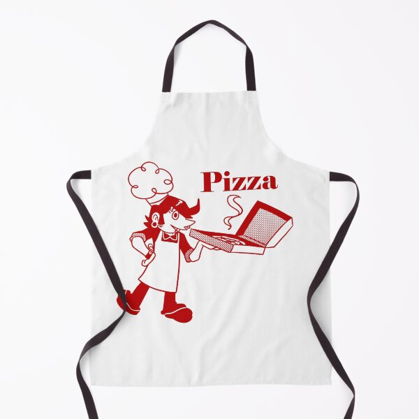 Item preview, Goth Pizza Boy Vintage Looking Ad designed and sold by SaradaBoru.