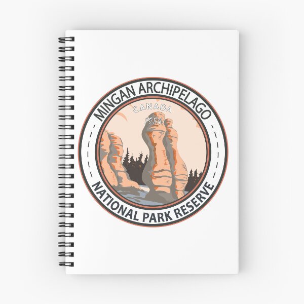 Item preview, Mingan Archipelago National Park Reserve Canada Vintage Badge designed and sold by KrisSidDesigns.