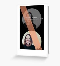 Anna Torv - Olivia Dunham Greeting Card