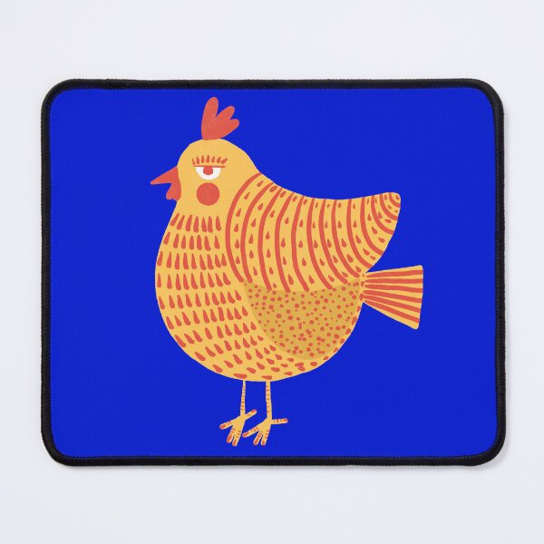 Item preview, The not so happy yellow and red chicken, version 3 designed and sold by IULIART.