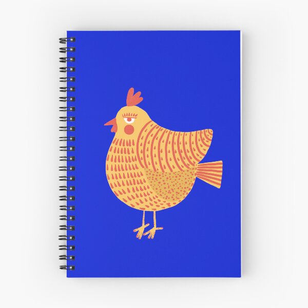 Item preview, The not so happy yellow and red chicken, version 3 designed and sold by IULIART.
