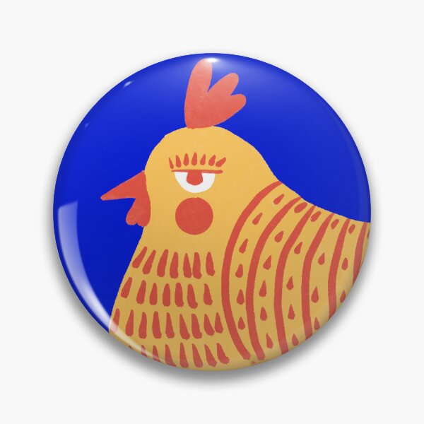 Item preview, The not so happy yellow and red chicken, version 3 designed and sold by IULIART.