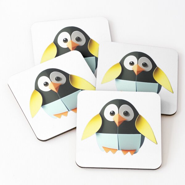 Item preview, CUTE PAPER FOLDING PENGUIN designed and sold by FrescoDesign.