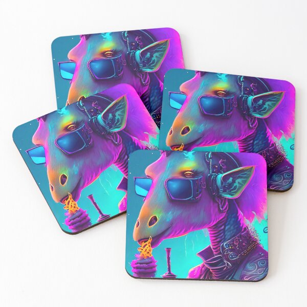 Item preview, Cyberpunk Shisha Giraffe  designed and sold by RaveToTheGrave.