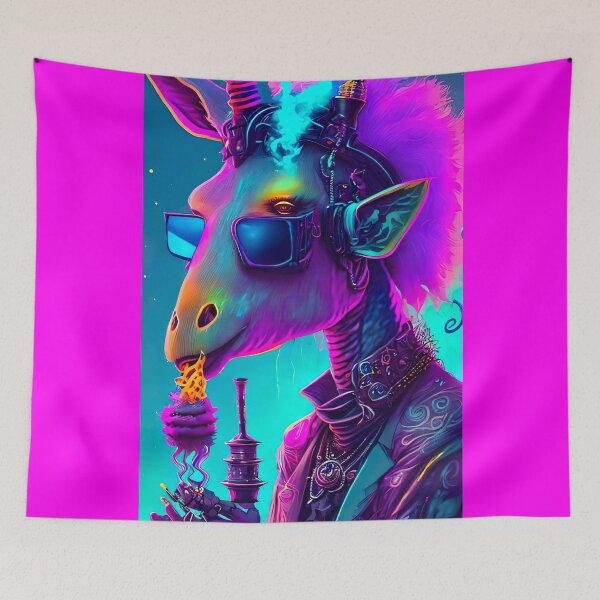 Item preview, Cyberpunk Shisha Giraffe  designed and sold by RaveToTheGrave.