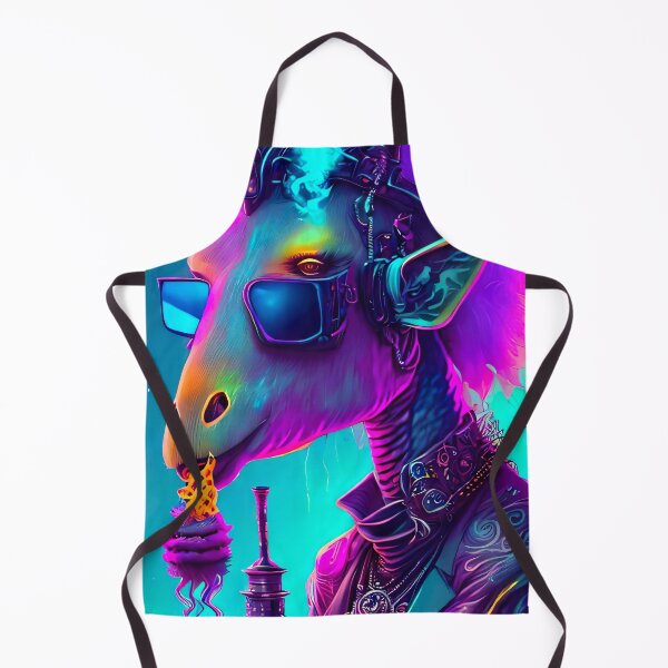 Item preview, Cyberpunk Shisha Giraffe designed and sold by RaveToTheGrave.
