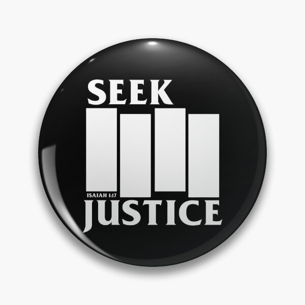 Item preview, Black Flag Parody Seek Justice Isaiah 1:17 designed and sold by thecamphillips.
