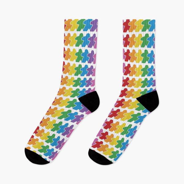 Item preview, Rainbow Board Game Meeple Group designed and sold by BeamGeeks.