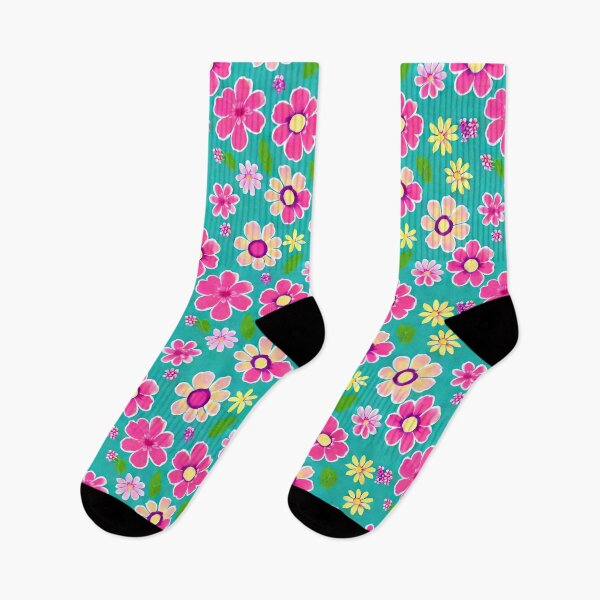 Artikelvorschau, Buntes Blumenmuster entworfen und verkauft von CreativeDesign7.