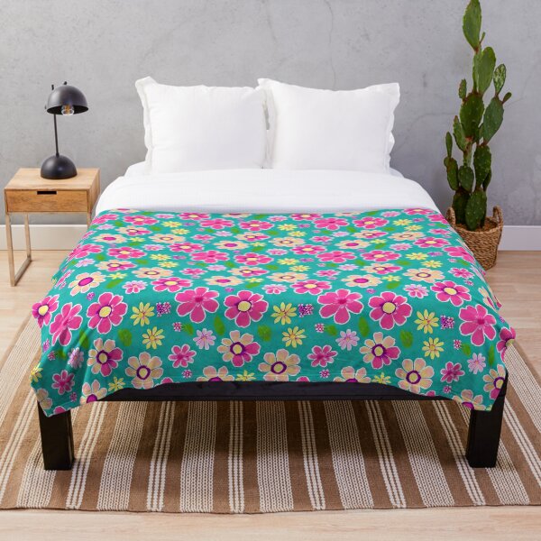 Artikelvorschau, Buntes Blumenmuster entworfen und verkauft von CreativeDesign7.