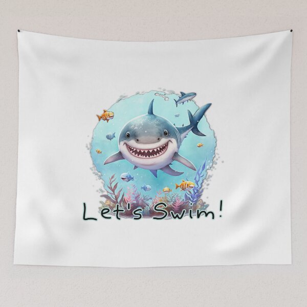 Item preview, Let's Swim Design designed and sold by fun-times-store.