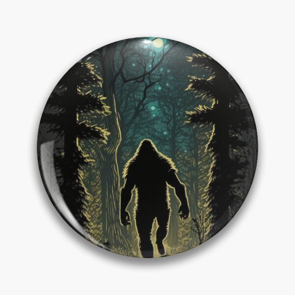 Item preview, Big Foot Walking Though Night Forest  designed and sold by StayCreepy13.