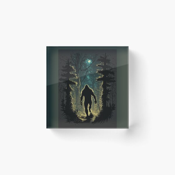 Item preview, Big Foot Walking Though Night Forest  designed and sold by StayCreepy13.
