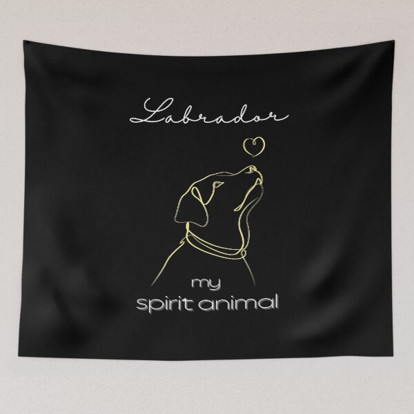 Item preview, Labrador My Spirit Animal Apron designed and sold by MagicWolfStar.