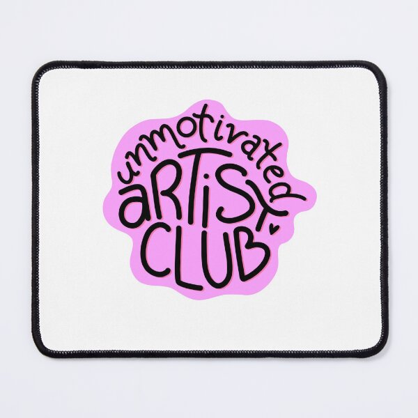 Item preview, Unmotivated Artist Club magenta designed and sold by atakji.