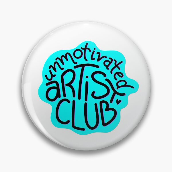 Item preview, Copy of Unmotivated Artist Club Blue designed and sold by atakji.