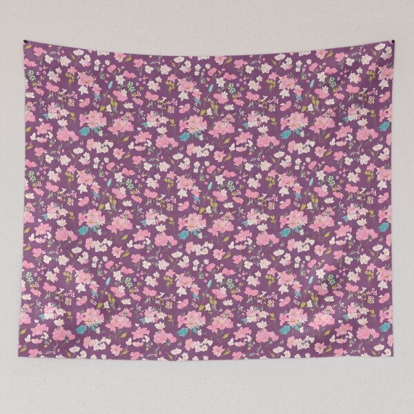 Item preview, Colorful flower pattern designed and sold by CreativeDesign7.
