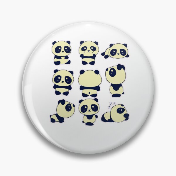 Item preview, panda vibes funny tees designed and sold by elcornershop.