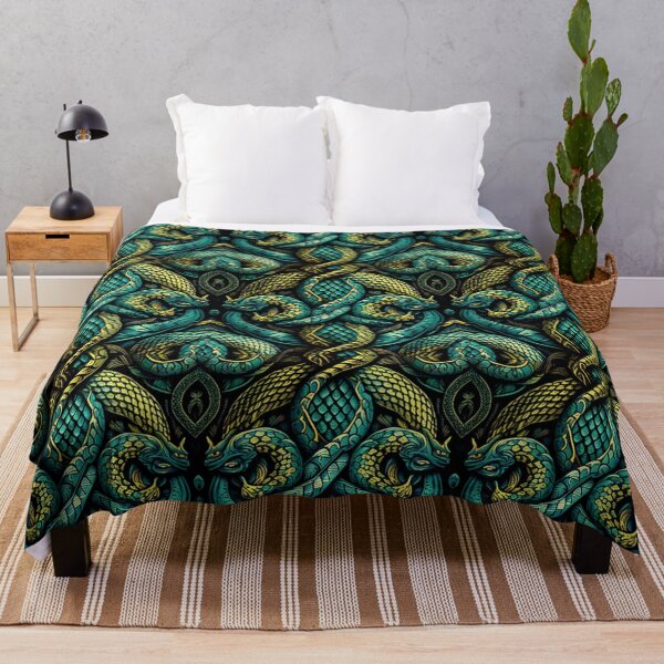 Item preview, Snake Reptile Effect Pattern Fabric Textile designed and sold by Alladin7.