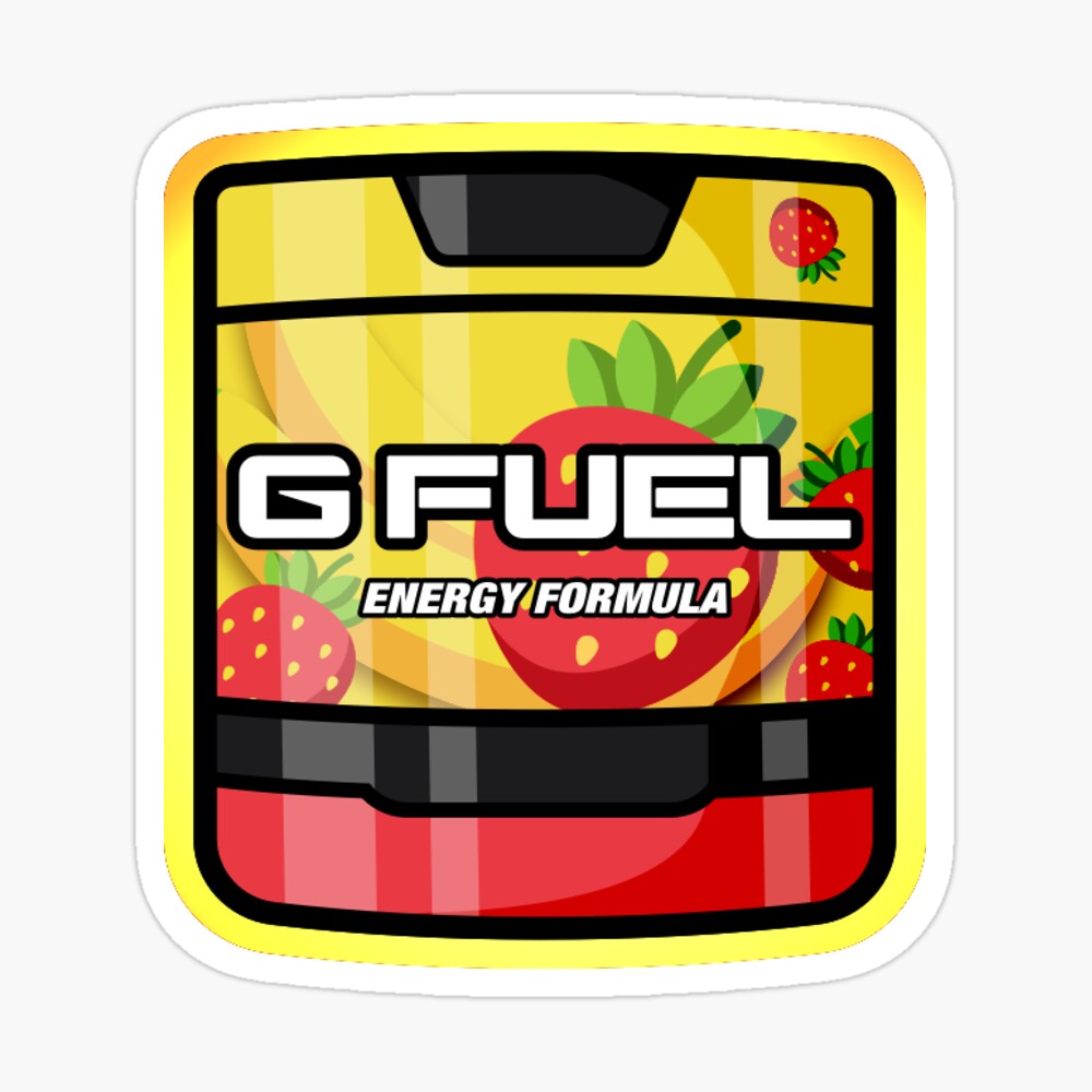 gfuel cup Sticker for Sale by alpacawolf10