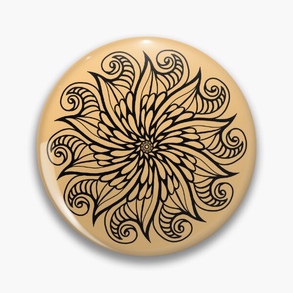 Item preview,  Geometric Pattern Design | Doodle Art, Mandala designed and sold by saimzgraphics.