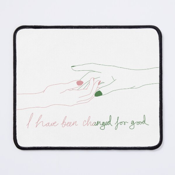Item preview, I Have Been Changed For Good Hands Line Drawing designed and sold by TheatreKidsShop.