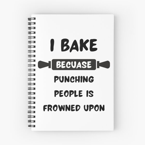Item preview, I Bake Because Punching People Is Frowned Upon designed and sold by erion-store.