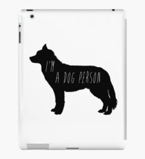 Dog Person iPad Case/Skin