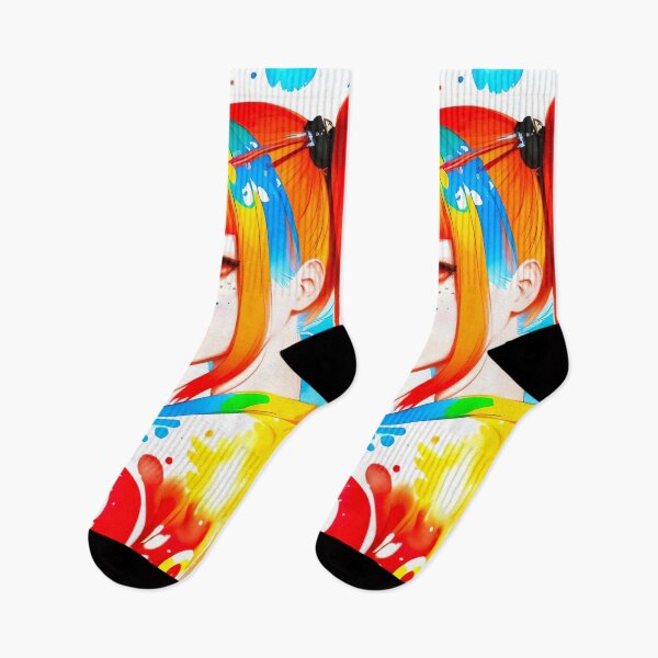 Item preview, Colourful Harajuku Girl designed and sold by RaveToTheGrave.