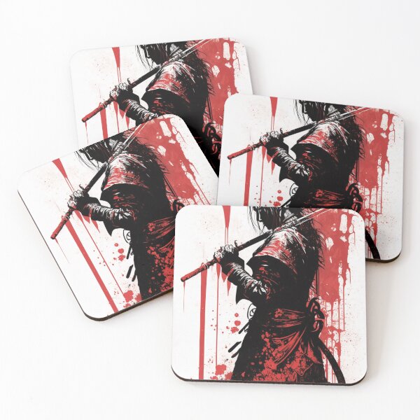 Item preview, Bloody Samurai designed and sold by Miszlerpapashop.