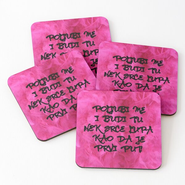 Item preview, Lyrics - Poljubi me i budi tu nek srce lupa kao da je prvi put (Ostani) designed and sold by Marija Barisic.
