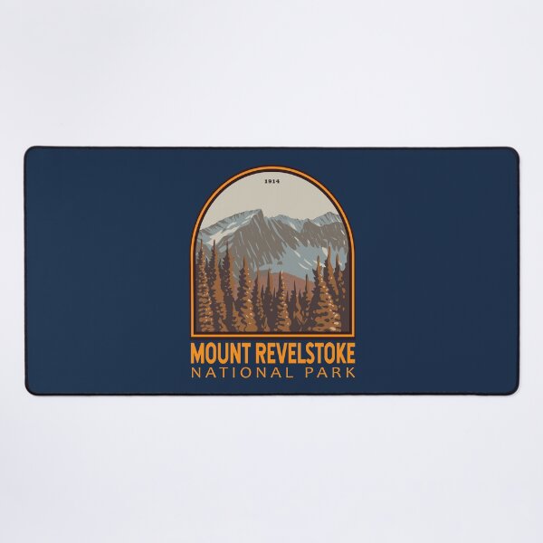 Item preview, Mount Revelstoke National Park Vintage Emblem designed and sold by KrisSidDesigns.