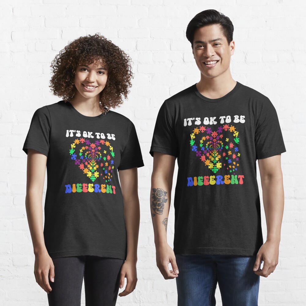 Disover Its Ok To Be Different Autism Awareness Day  | Essential T-Shirt 