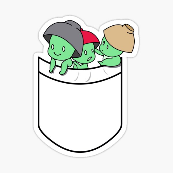Pocket Kodama Sticker