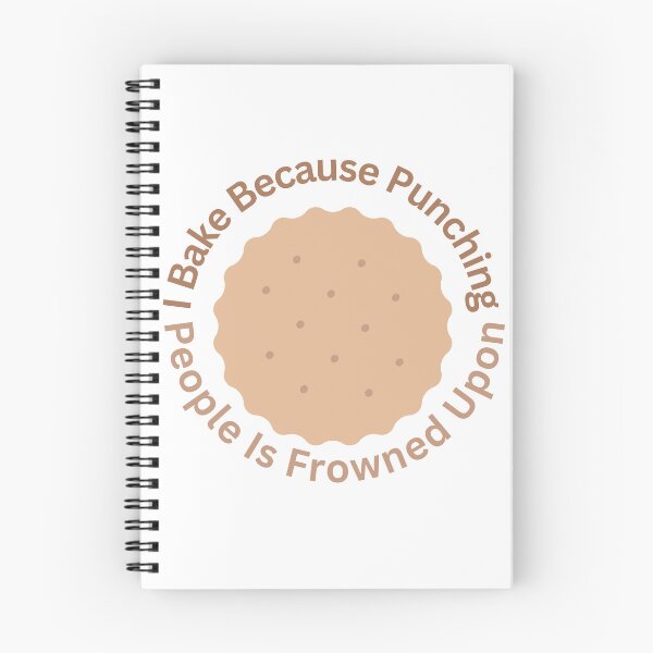 Item preview, I Bake Because Punching People Is Frowned Upon designed and sold by erion-store.