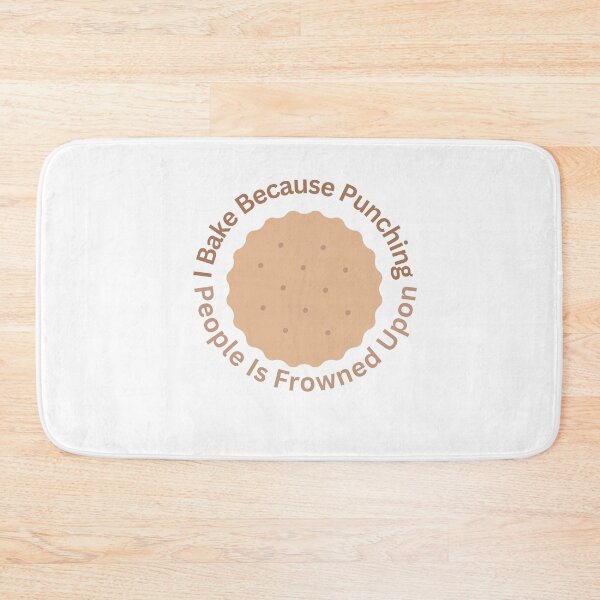 Item preview, I Bake Because Punching People Is Frowned Upon designed and sold by erion-store.
