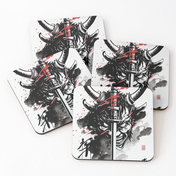 Item preview, Japanese demon designed and sold by Miszlerpapashop.