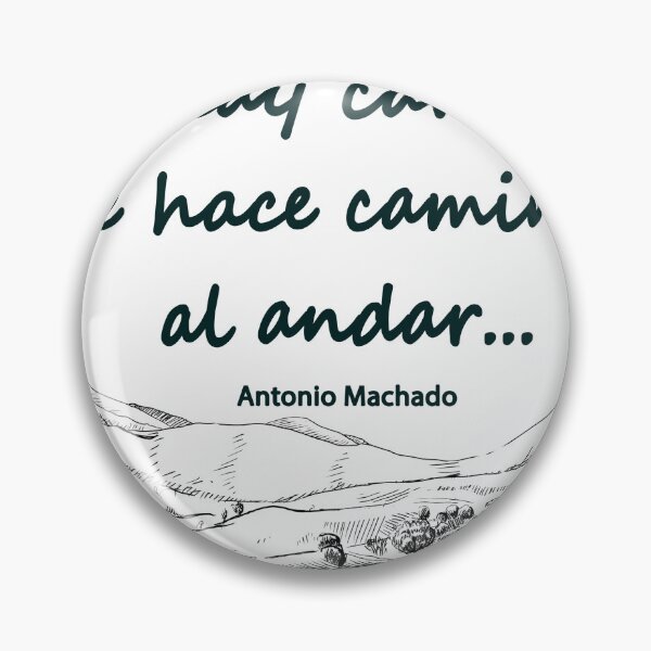 Item preview, Caminante no hay camino, a verse by Antonio Machado (version 1) designed and sold by Hugo Cuevas-Mohr.