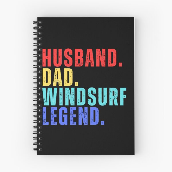 Item preview, HUSBAND DAD WINDSURF LEGEND, Water Sports, National Beach Day, Tropical Vacation designed and sold by Sun Sand & Sea Art.