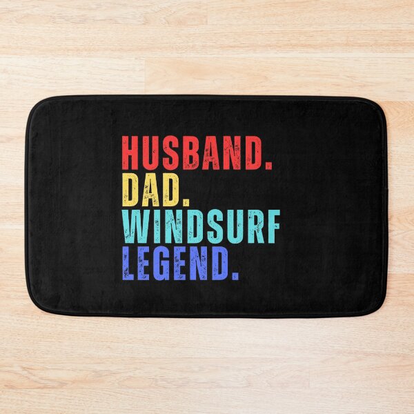 Item preview, HUSBAND DAD WINDSURF LEGEND, Water Sports, National Beach Day, Tropical Vacation designed and sold by Sun Sand & Sea Art.