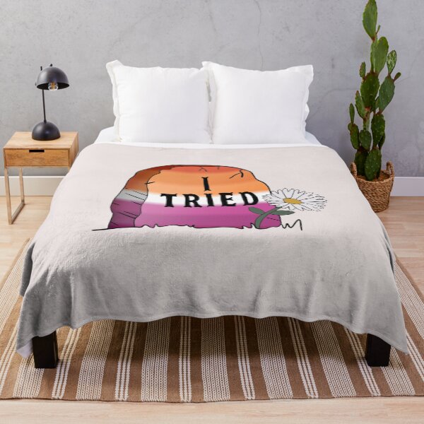 Item preview, I Tried Pin (Lesbian Flag Version) | Taylor The Eras Tour | Home Decor Merch Fandom Small Support | HECKINFAROUT designed and sold by Two Otters Co.