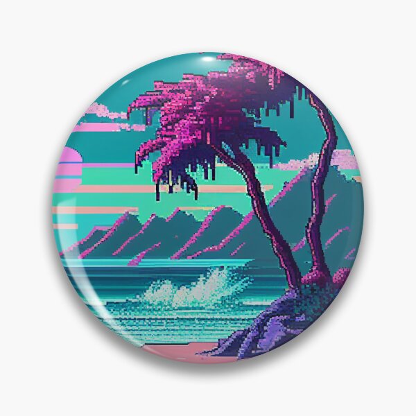 Item preview, Vaporwave shirt -  Summer Aesthetic clothing, aesthetic landscape designed and sold by OzzyArts.