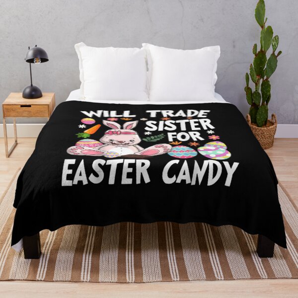 Item preview, Will Trade Sister for Easter Candy Eggs Cute Kids Boys Girls designed and sold by ArtMuni99.