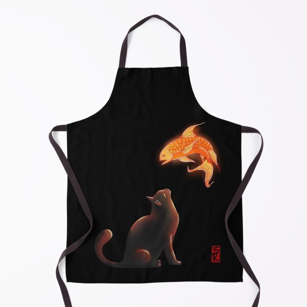 Item preview, Cat and glow fish designed and sold by SiriusrenoTee.