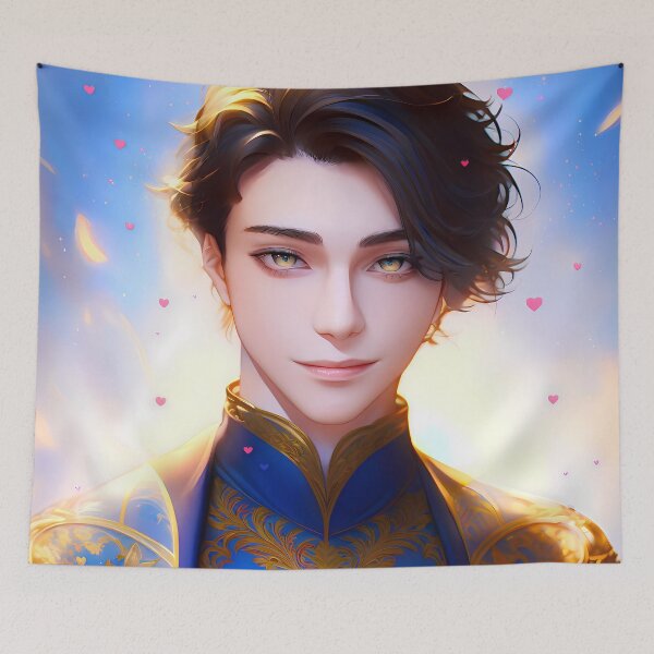 Item preview, Husbando Prince Of Love designed and sold by WaifusDiffusion.