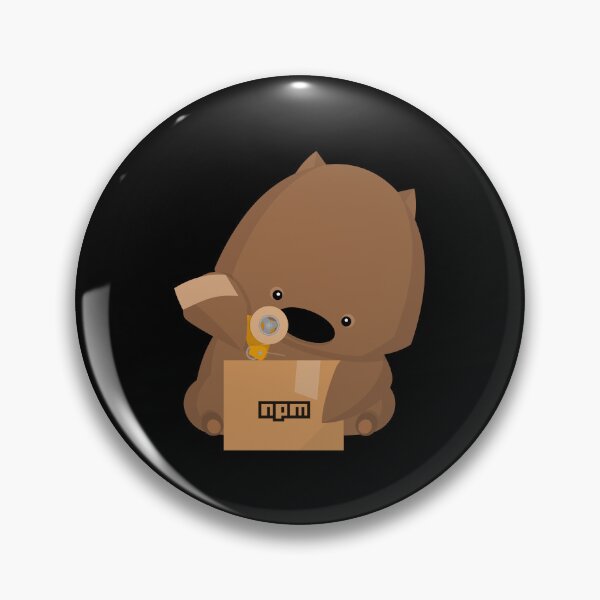 Item preview, NPM: Wombat's delivery (Black) designed and sold by hellkni9ht.