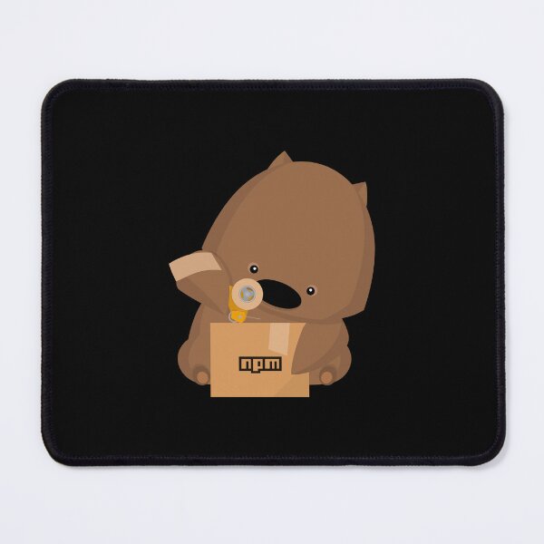 Item preview, NPM: Wombat's delivery (Black) designed and sold by hellkni9ht.