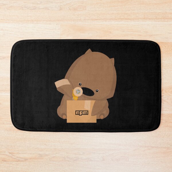 Item preview, NPM: Wombat's delivery (Black) designed and sold by hellkni9ht.