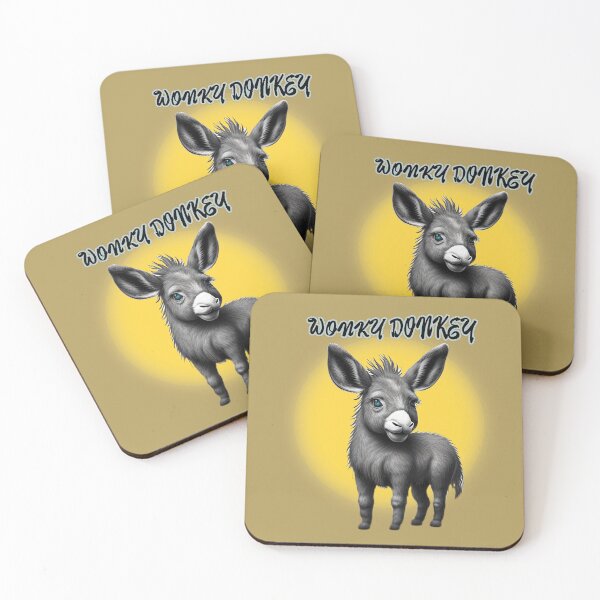 Item preview, Quirky and Playful Wonky Donkey Design designed and sold by Rob Wilson.