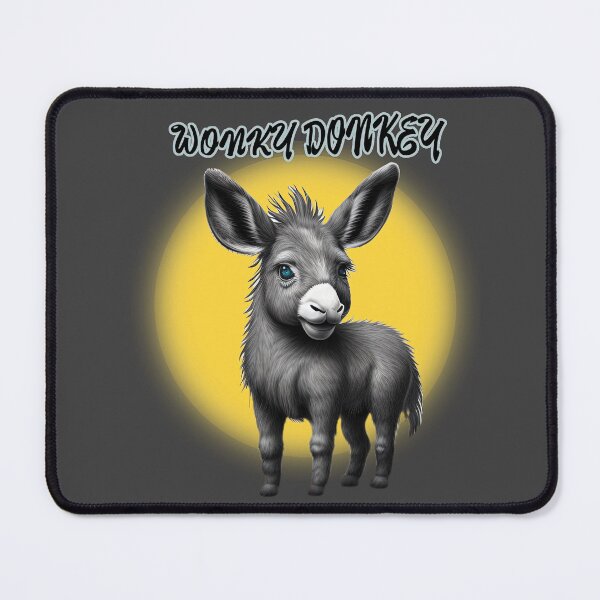 Item preview, Quirky and Playful Wonky Donkey Design designed and sold by Rob Wilson.